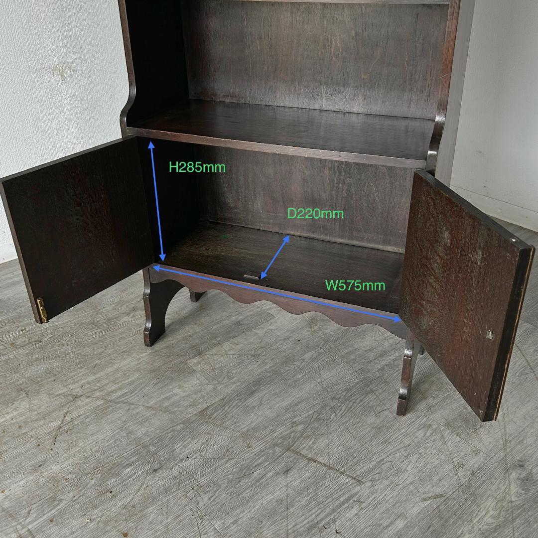 イギリス アンティーク家具 オープンブックケース 1930年頃 746A