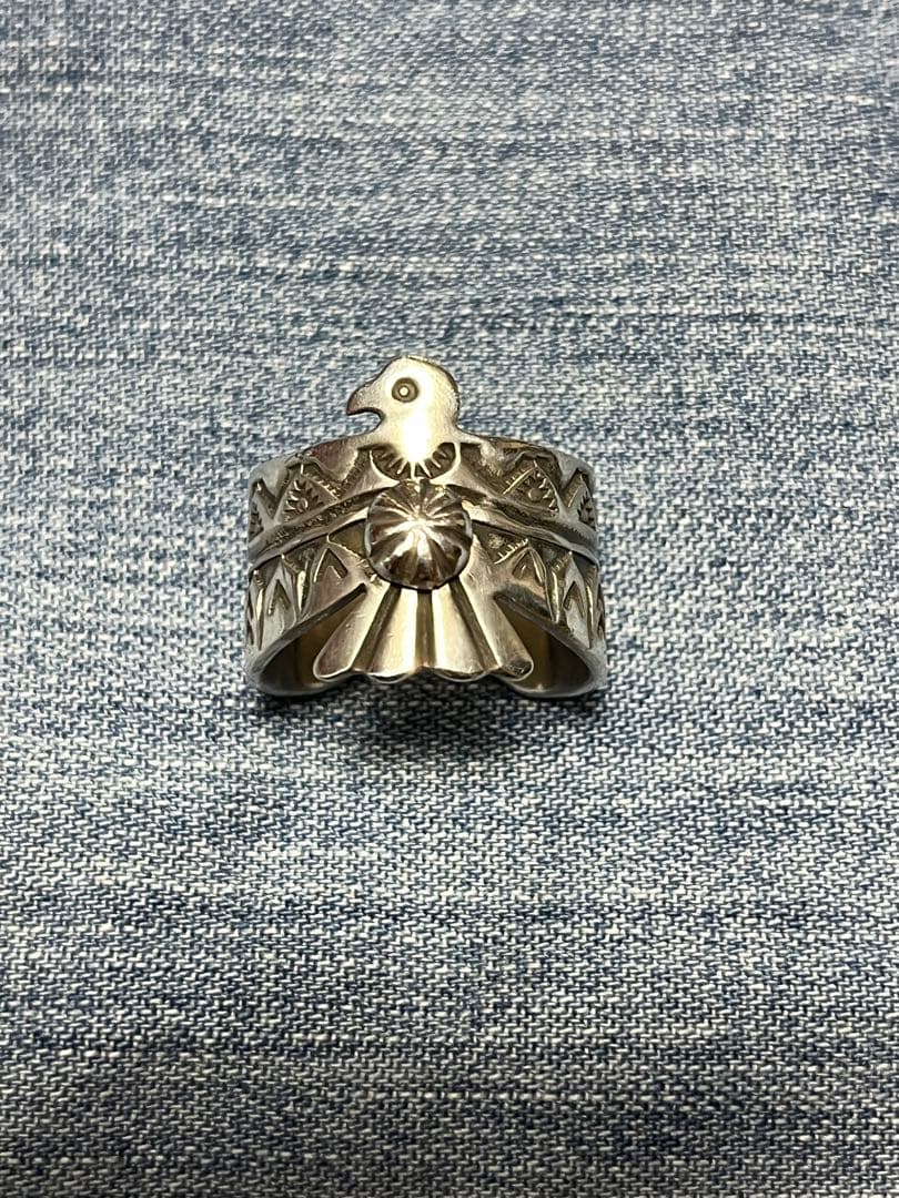 D.Cadman ナバホ　リング　サンダーバード 28号　インディアンジュエリー