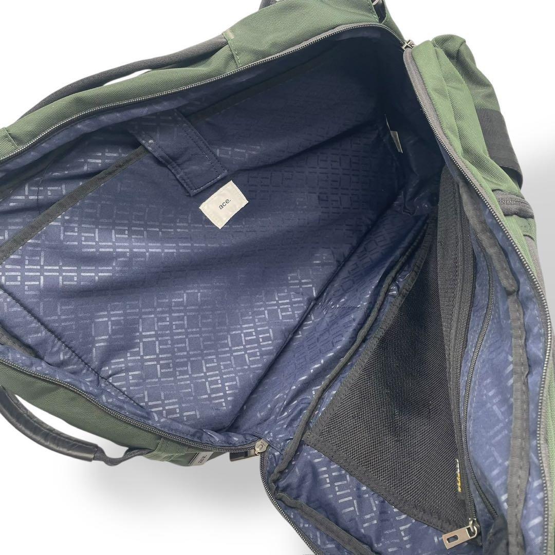 美品 エース クロスタイドs 3way リュック ビジネスバッグ 斜め掛け