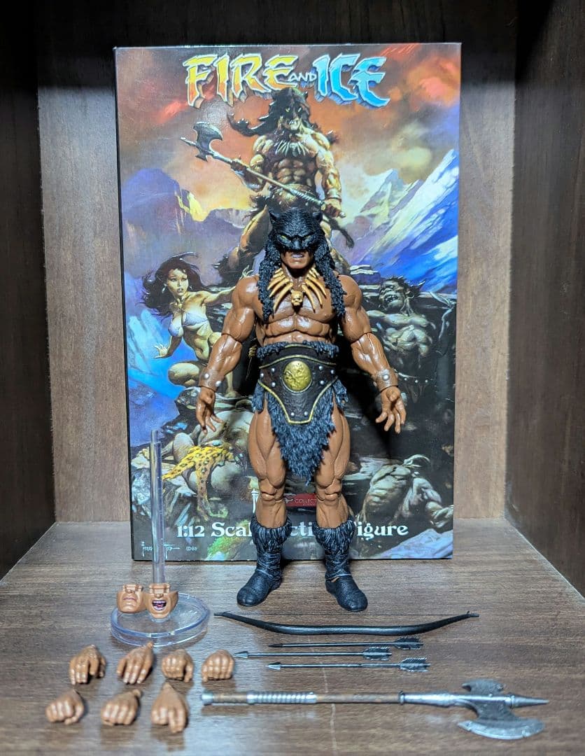 Mythic Legions　フランク・フラゼッタ　メズコ　6インチ　フィギュア