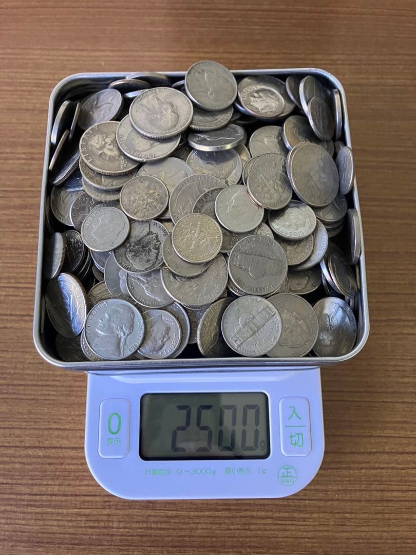アメリカ　ドル　硬貨　3.6キロ