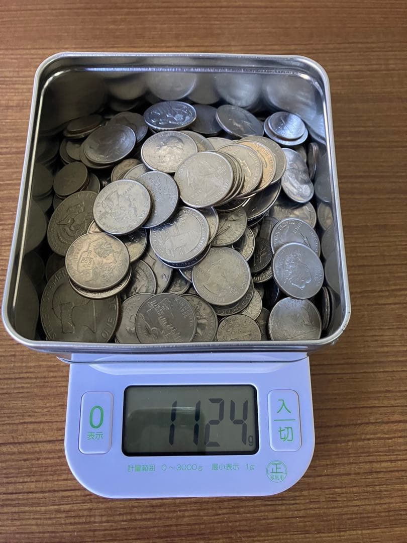 アメリカ　ドル　硬貨　3.6キロ