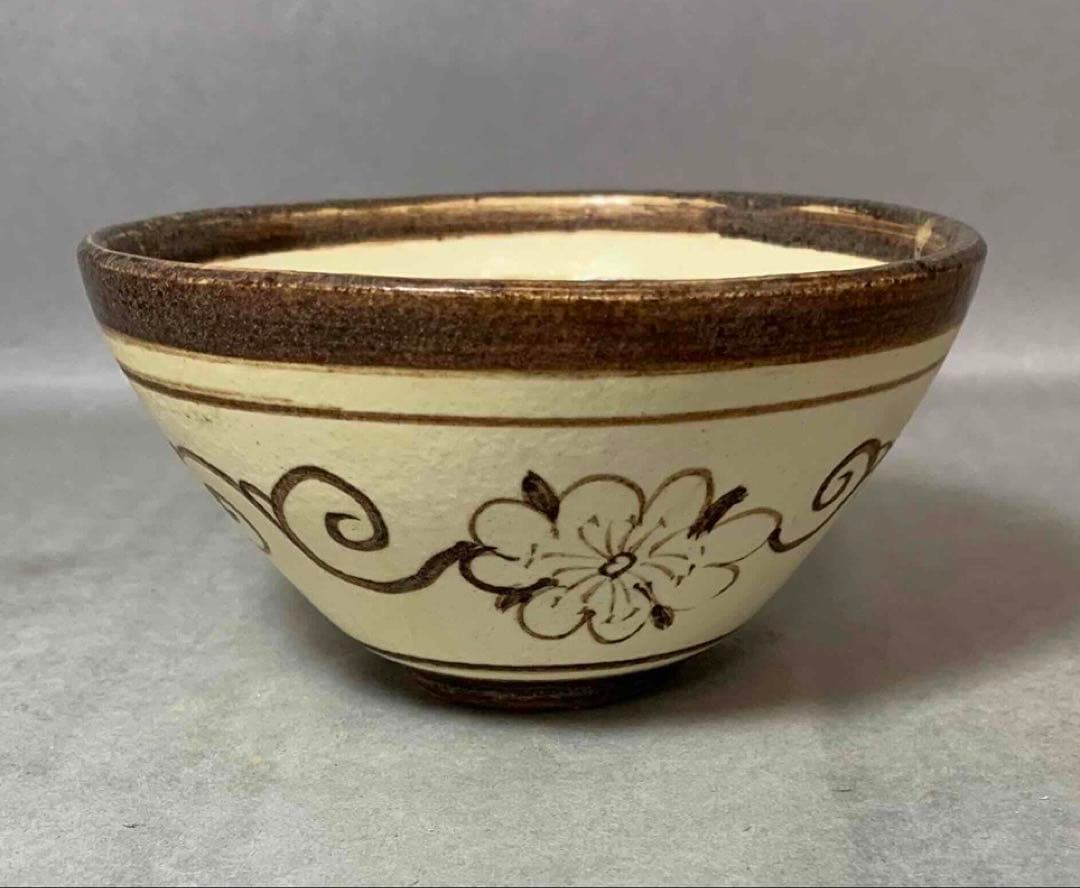 中国 魚絵碗　f2250922