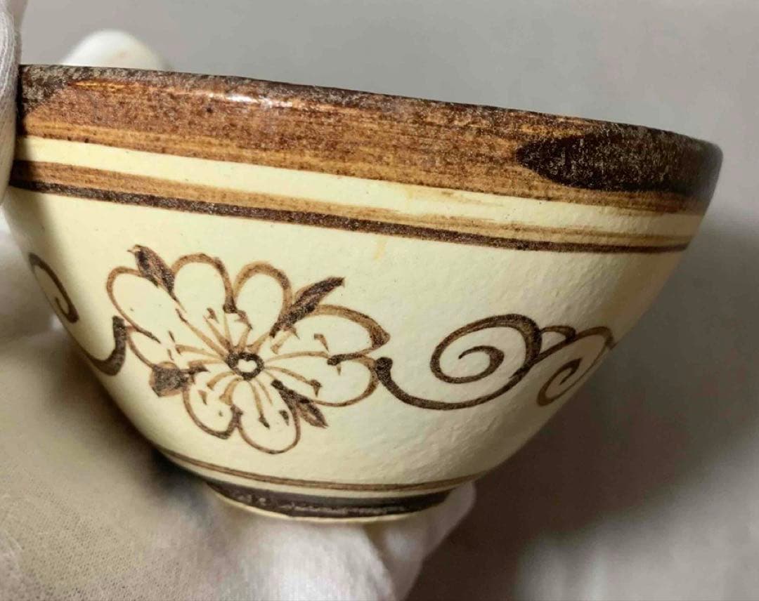 中国 魚絵碗　f2250922