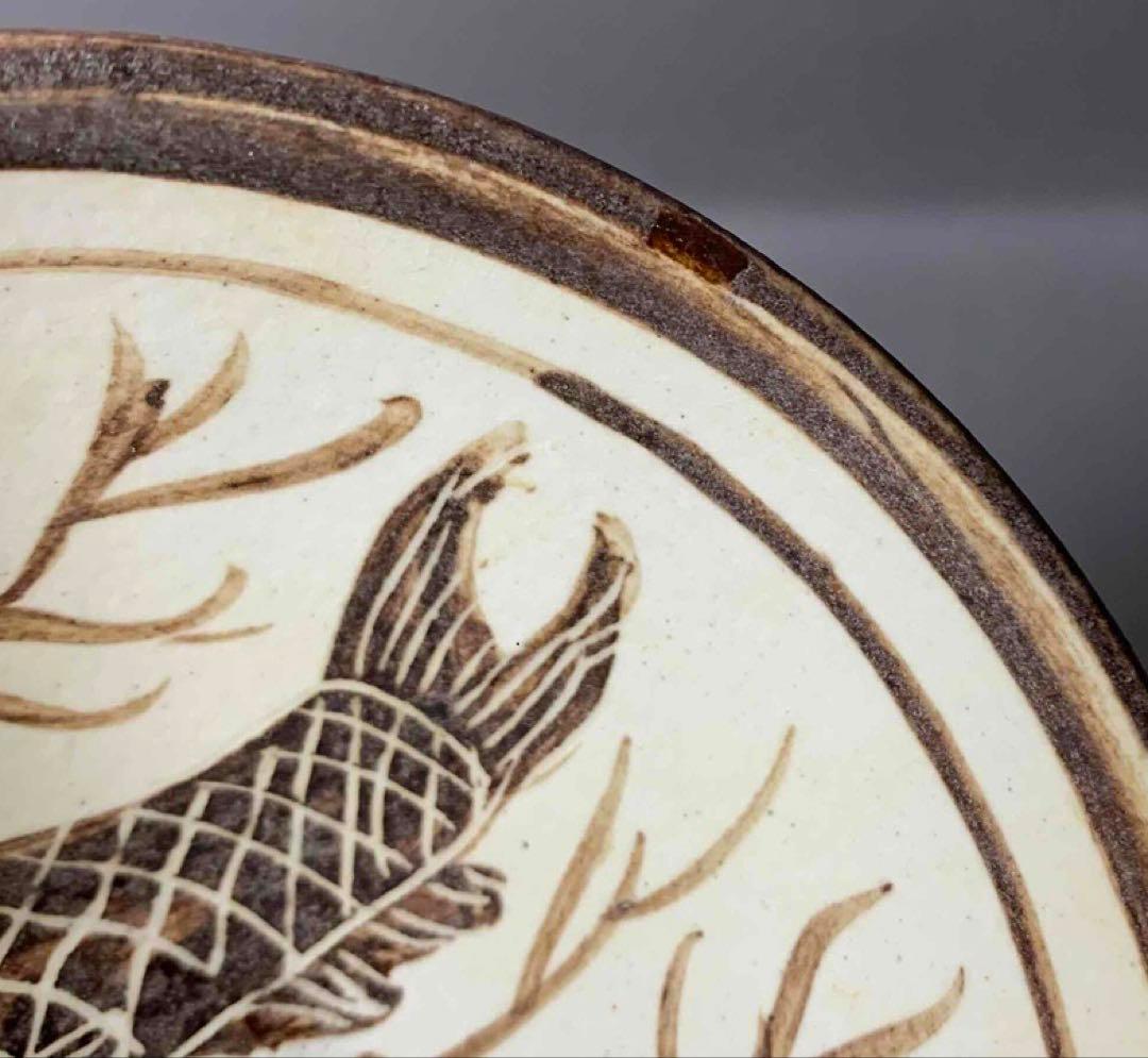 中国 魚絵碗　f2250922