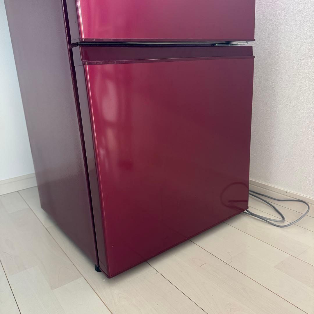 中古2ドア 冷蔵庫 アクア aqa-16g 2018年製 取扱説明書あり