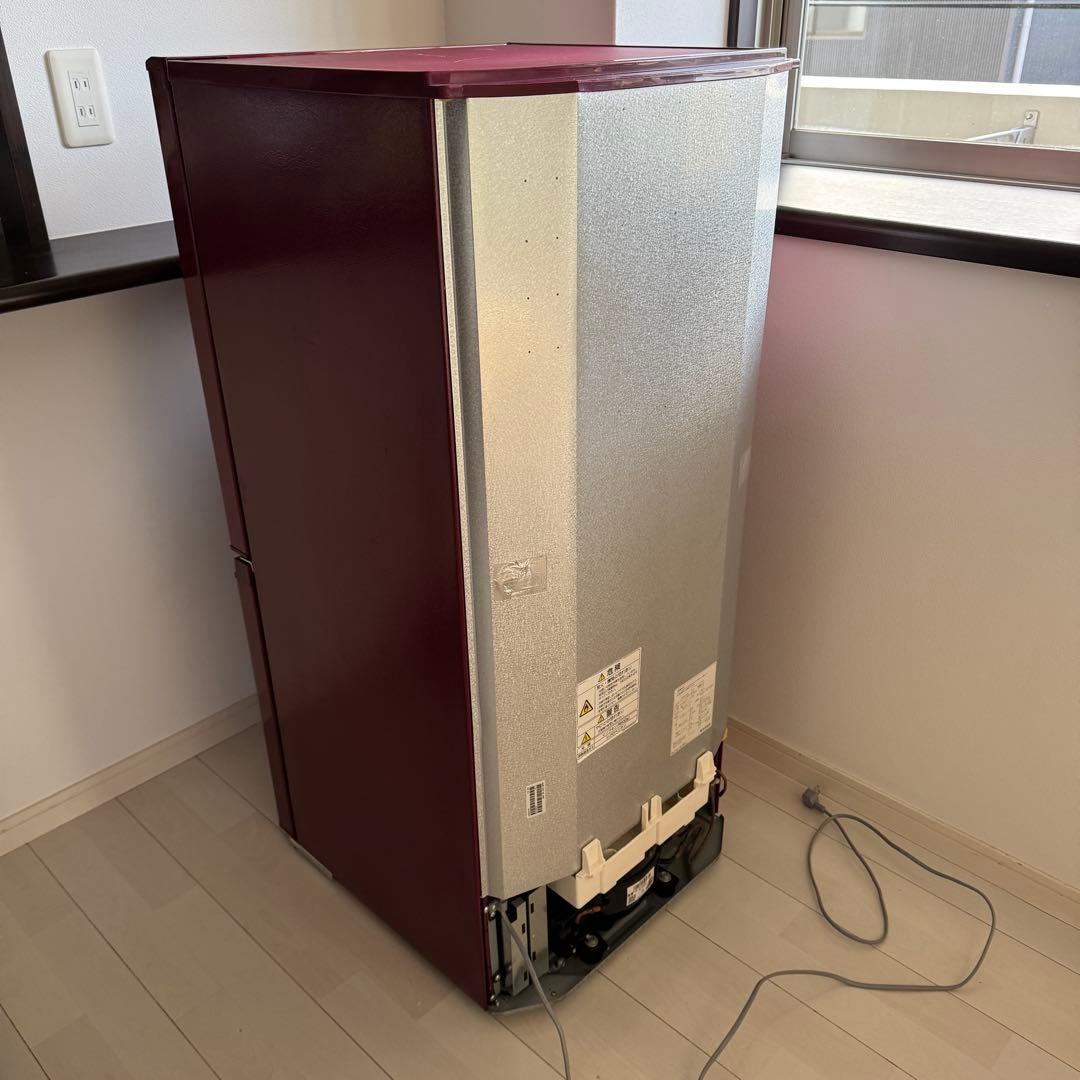 中古2ドア 冷蔵庫 アクア aqa-16g 2018年製 取扱説明書あり