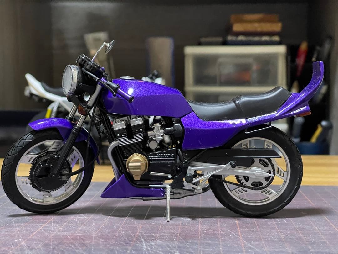 1/12 アオシマ製・CBX400F★完成ジャンク品★