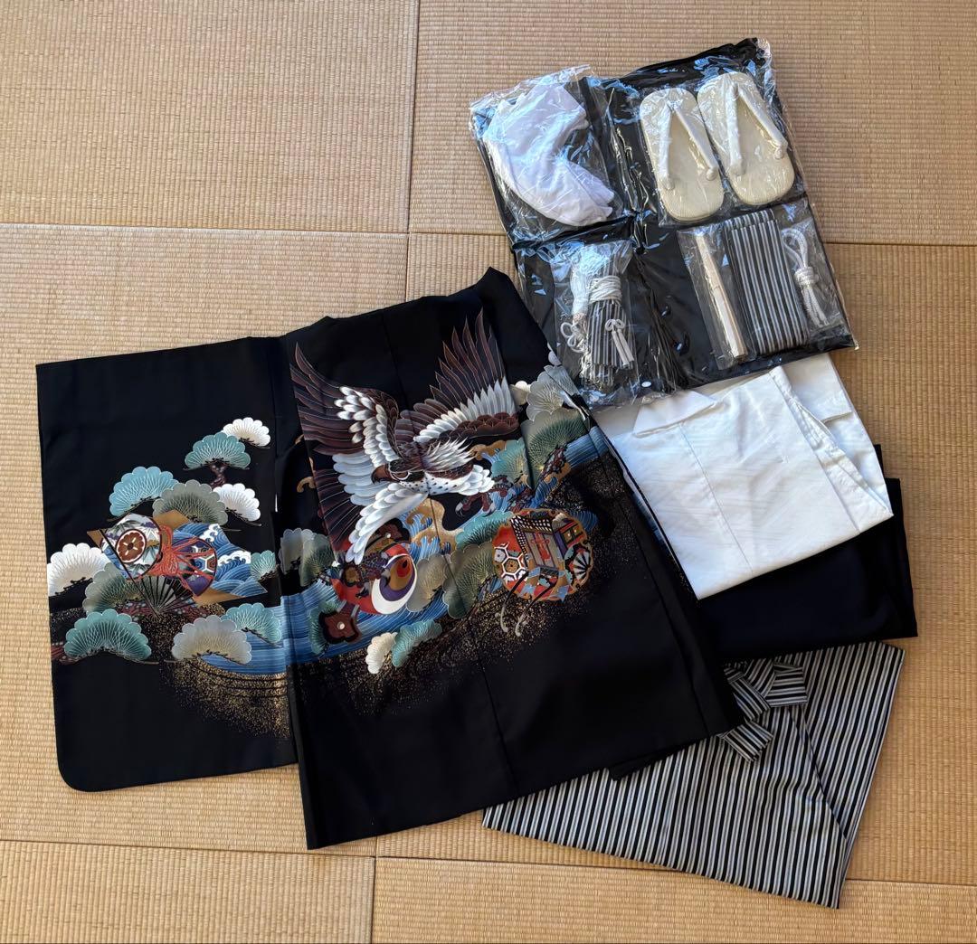 七五三 5歳 男の子 着物セット