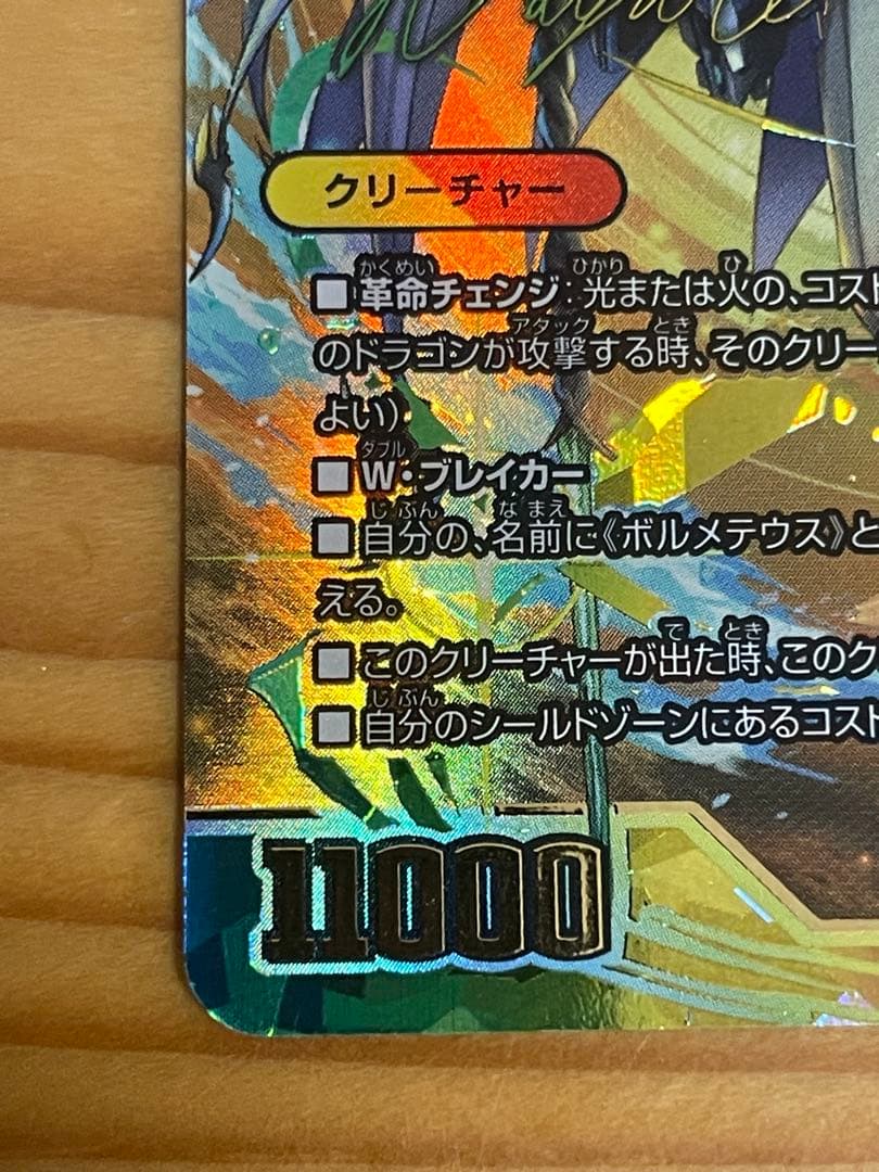 ボルメテウスレインボードラゴン サイン入り