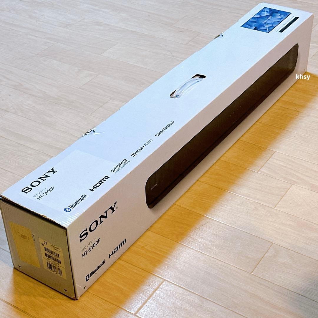 【新品】SONY HT-S100F サウンドバー