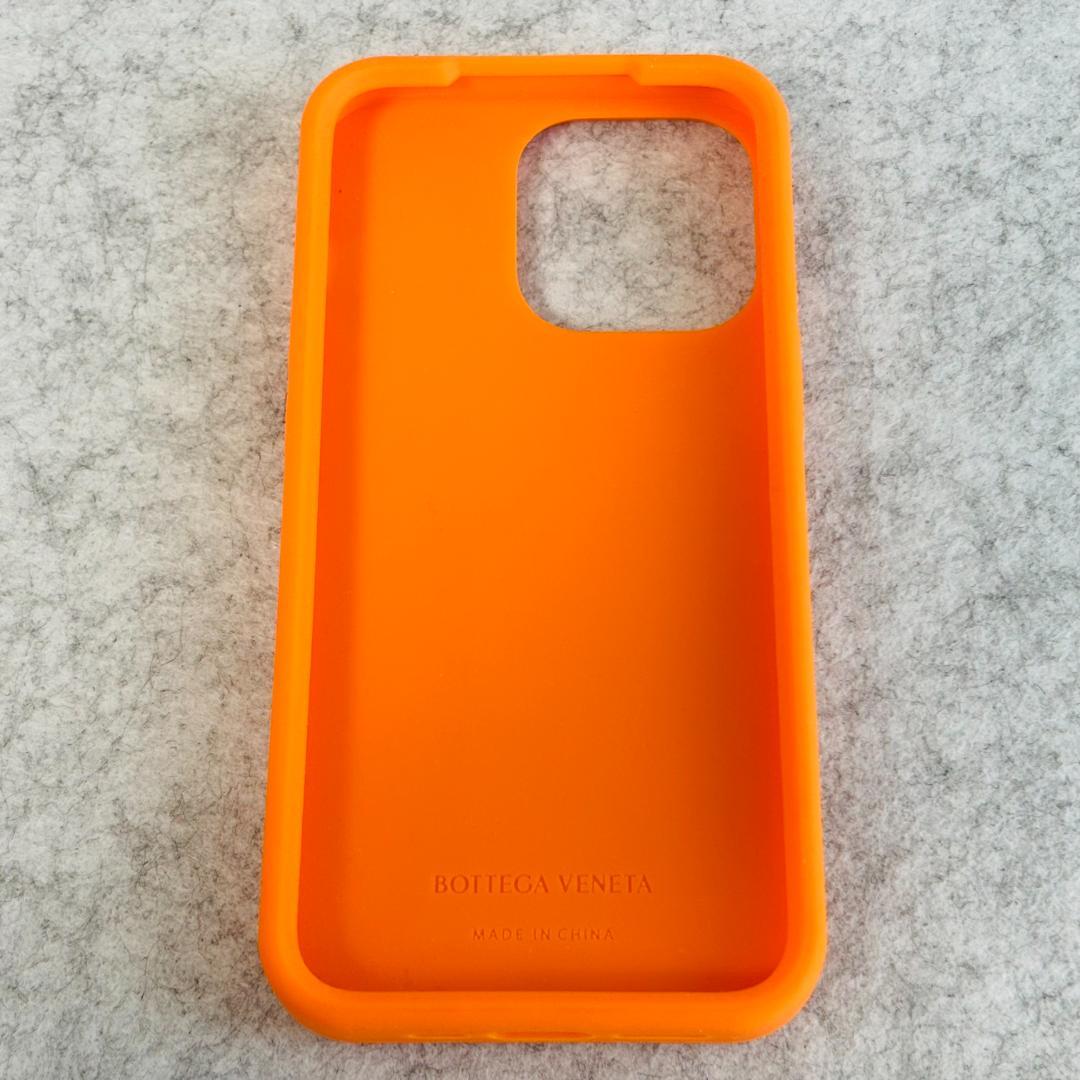 ボッテガヴェネタ iPhone ケース　オレンジ　BOTTEGA VENETA