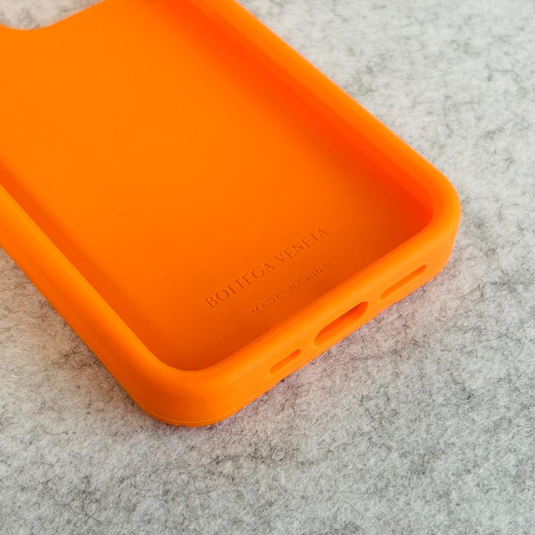 ボッテガヴェネタ iPhone ケース　オレンジ　BOTTEGA VENETA