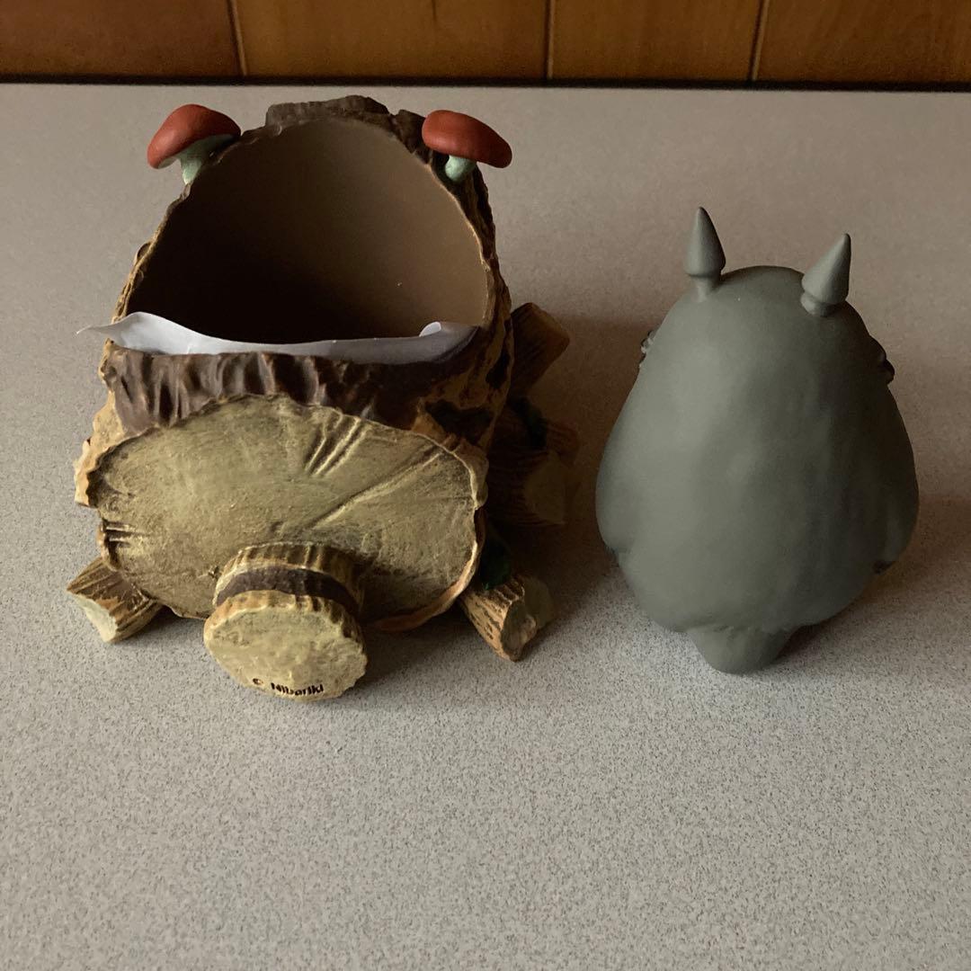 となりのトトロ　プランター　 東電鉄バス停　 指人形バス　ネコバス 4点セット