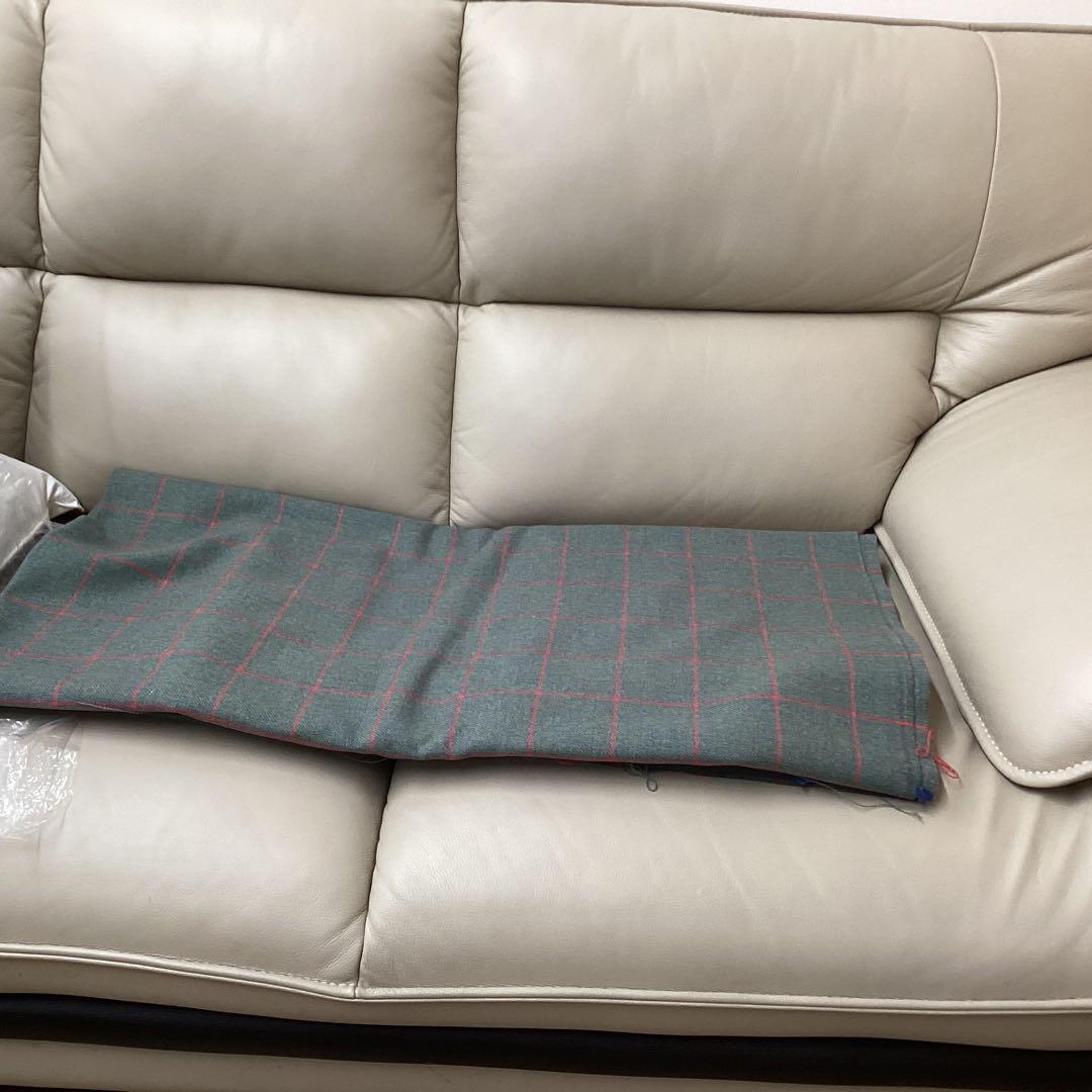 コート　スキャバル　ドメール　ハリソンズ　ジョンフォスター生地