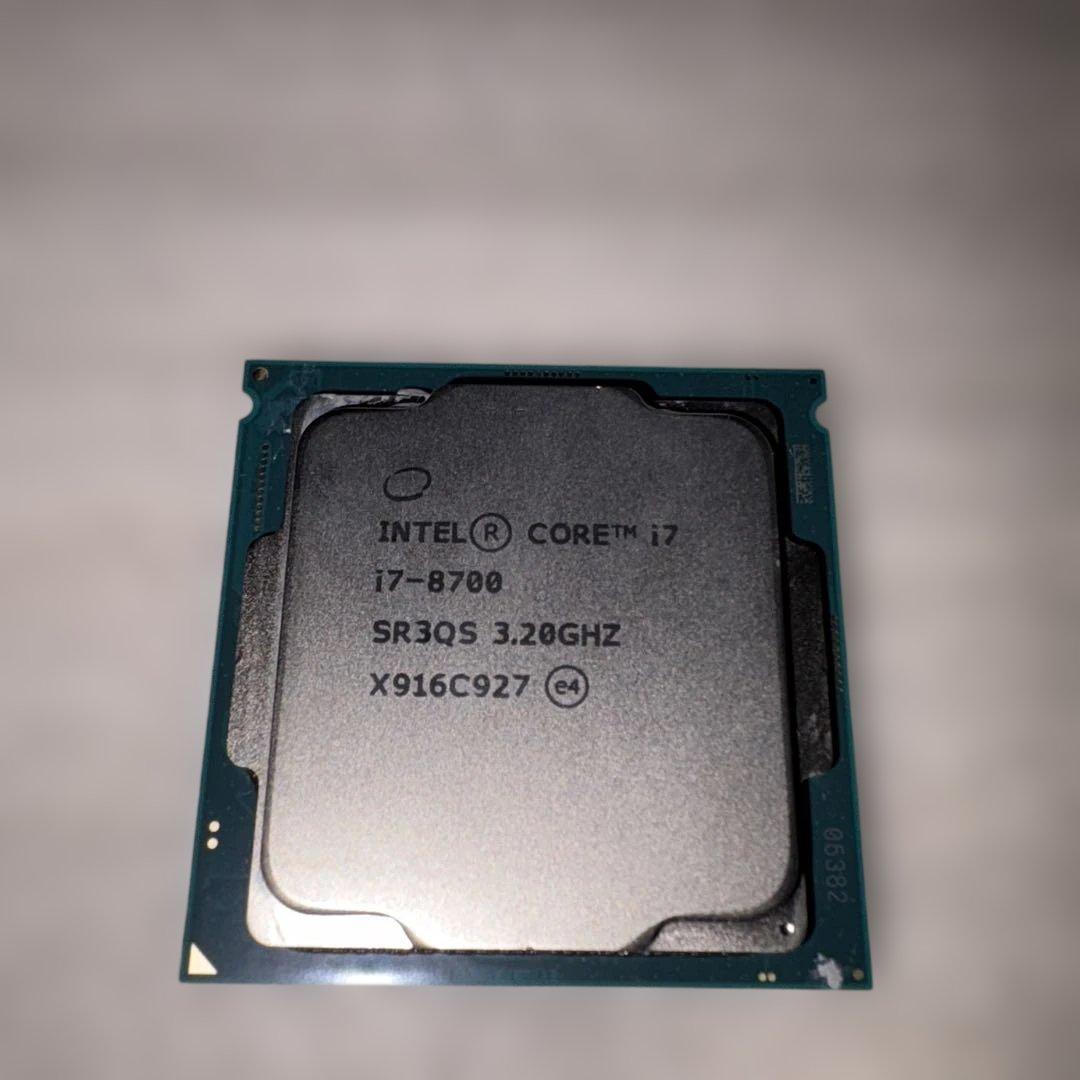 CPU Intel Core i7-8700 CPU 3.20GHz