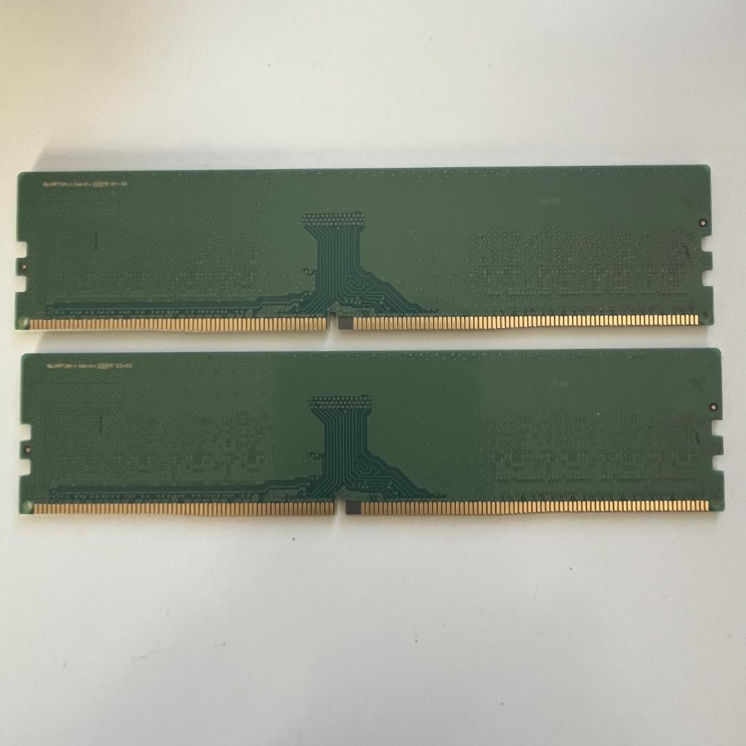 SAMSUNG 8GB PC4-3200AA-UA2-11×2 合計16GB