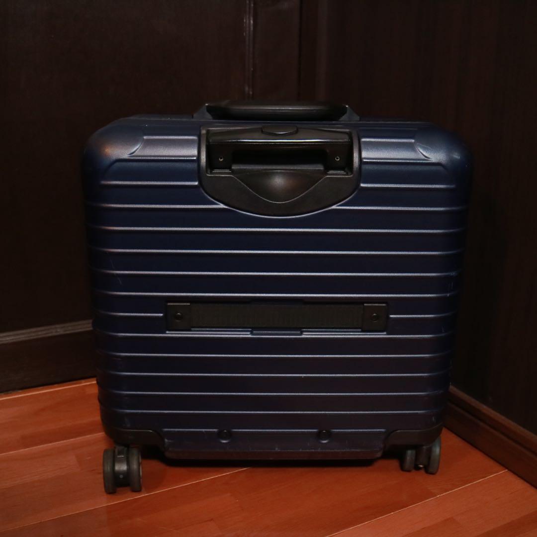 【美品】 RIMOWA サルサ ビジネストローリー ネイビー 4輪 スーツケース