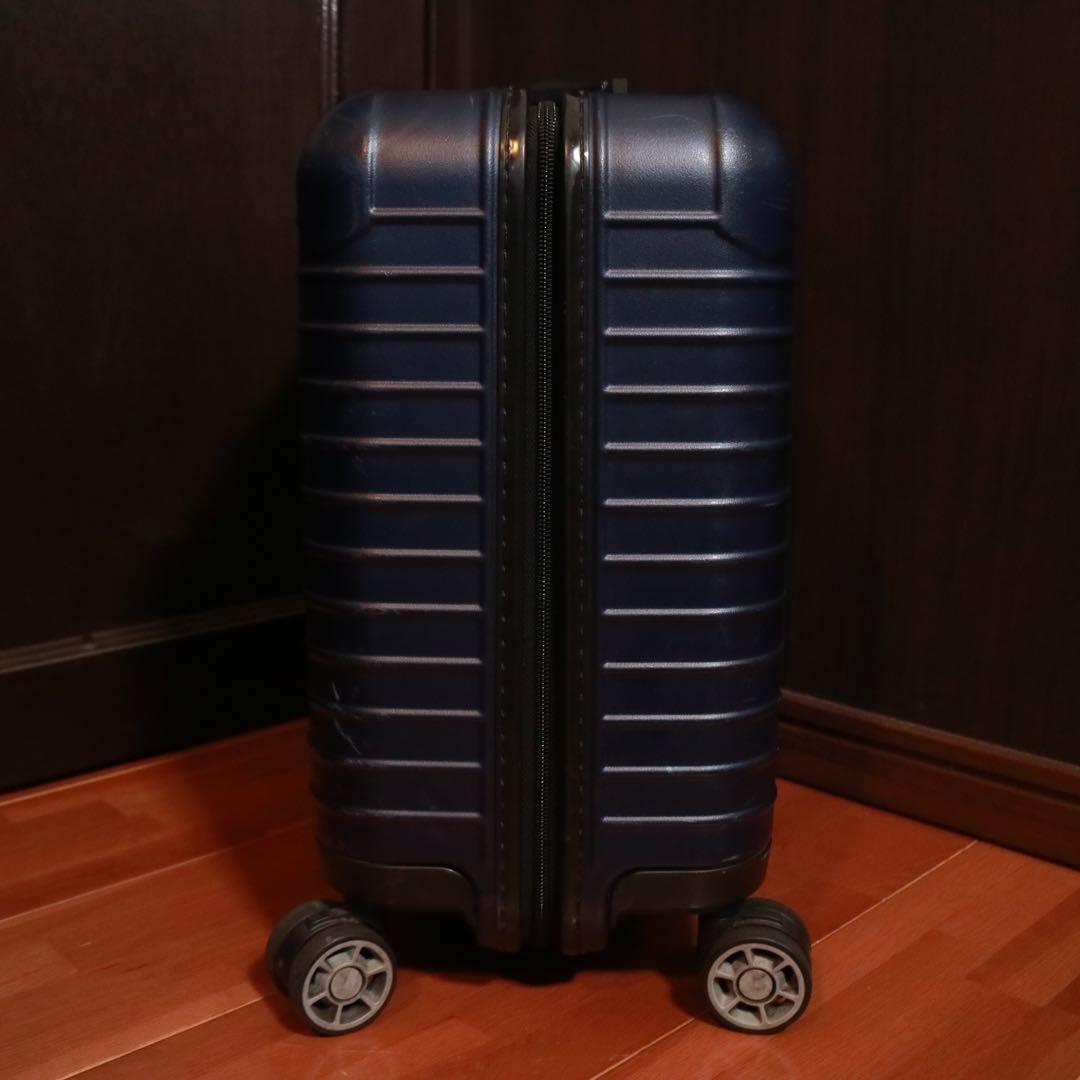 【美品】 RIMOWA サルサ ビジネストローリー ネイビー 4輪 スーツケース