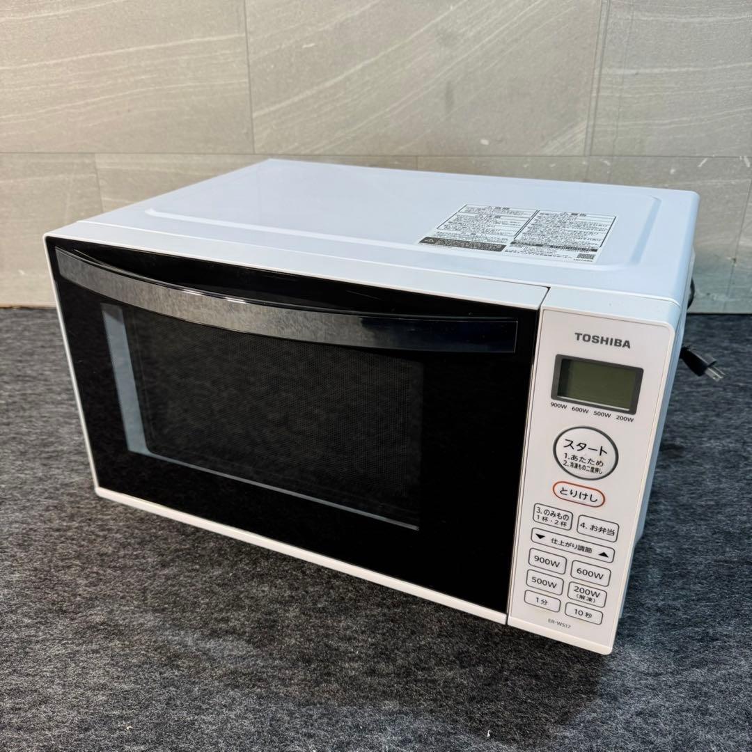 TOSHIBA 電子レンジ 庫内フラット 2022年製 高年式 d5212