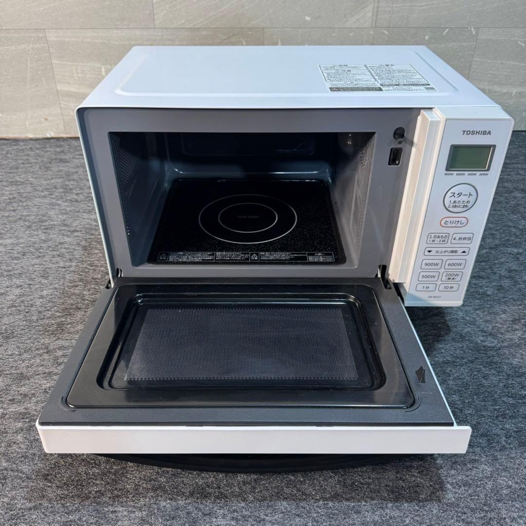 TOSHIBA 電子レンジ 庫内フラット 2022年製 高年式 d5212