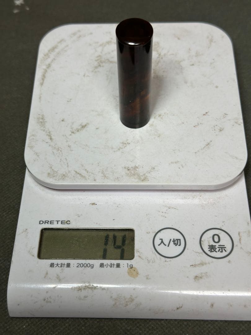 本鼈甲　印材　印鑑　はんこ　ハンコ　 彫刻 細密細工