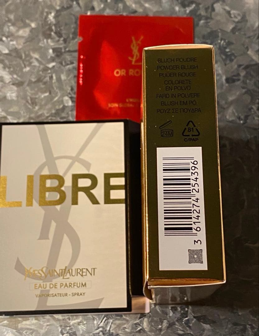 新品未開封/YSL♡メイクミーブラッシュパウダー #42 ♡サンプル付