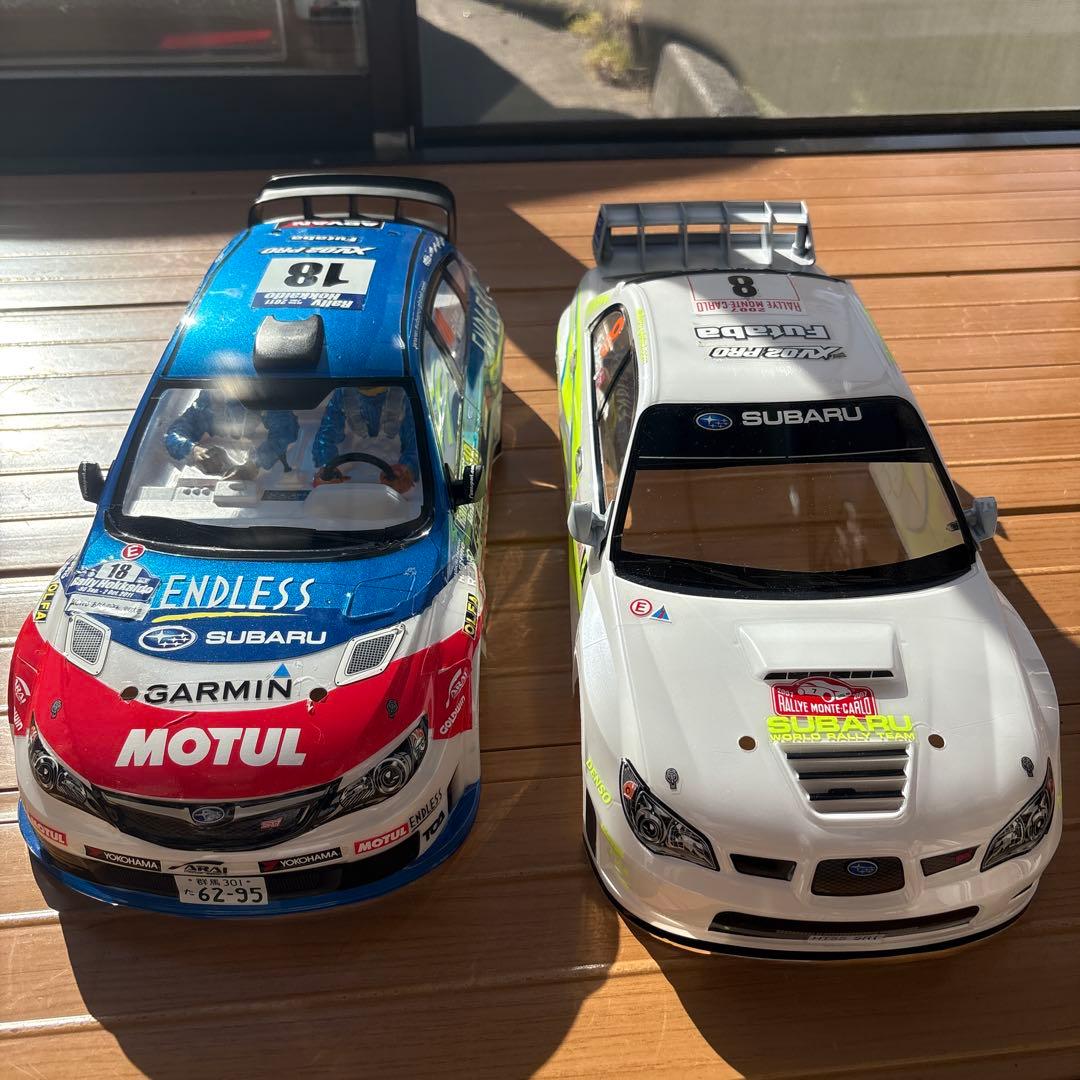 メーカー不明　1/10インプレッサボディ２枚