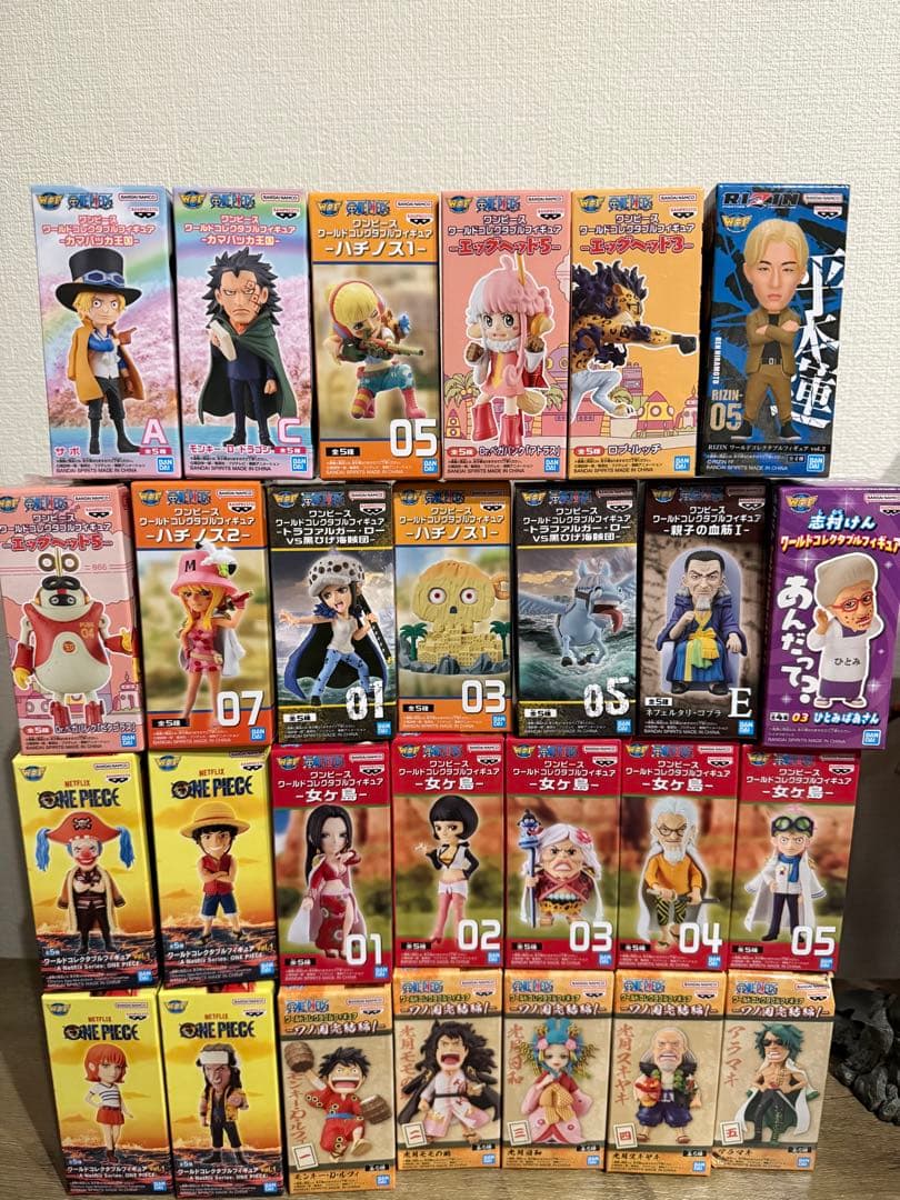 ワンピース ワールドコレクタブルフィギュア 25体セット　おまけ