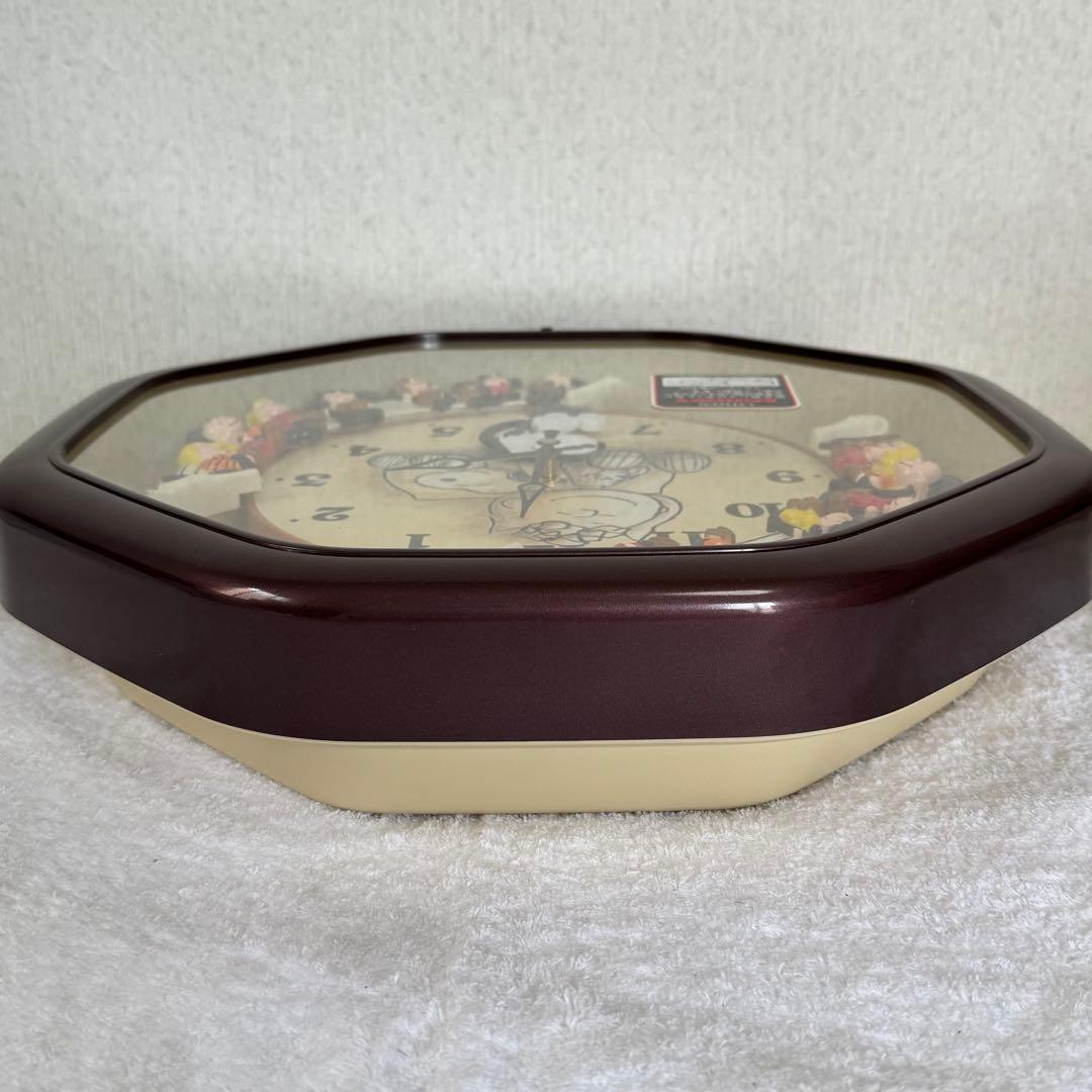 【動作確認済み】スヌーピー　からくり時計　掛け時計　箱付き　CITIZEN