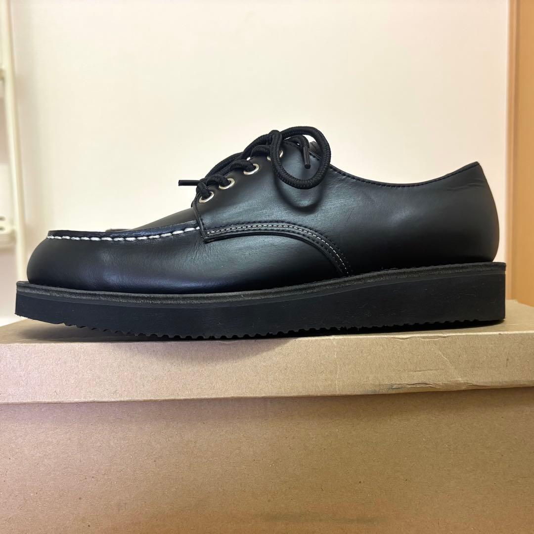 新品未使用　ユナイテッドアローズ　モックトゥレザーシューズ　ブラック　26cm