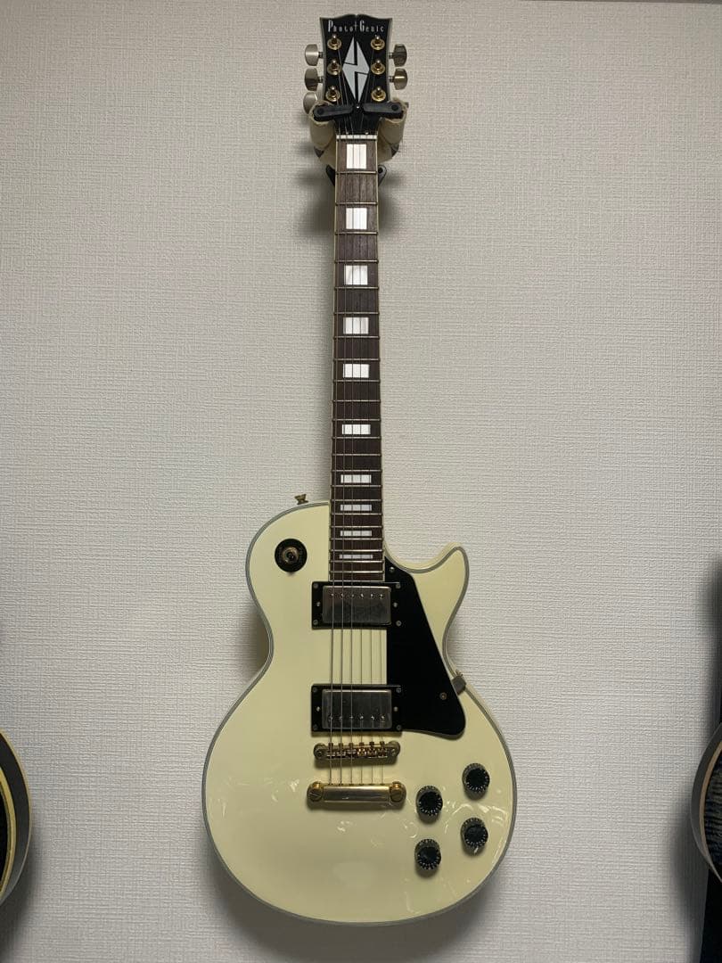 フォトジェニック レスポールカスタムタイプ　ソフトケース　ストラップ付き