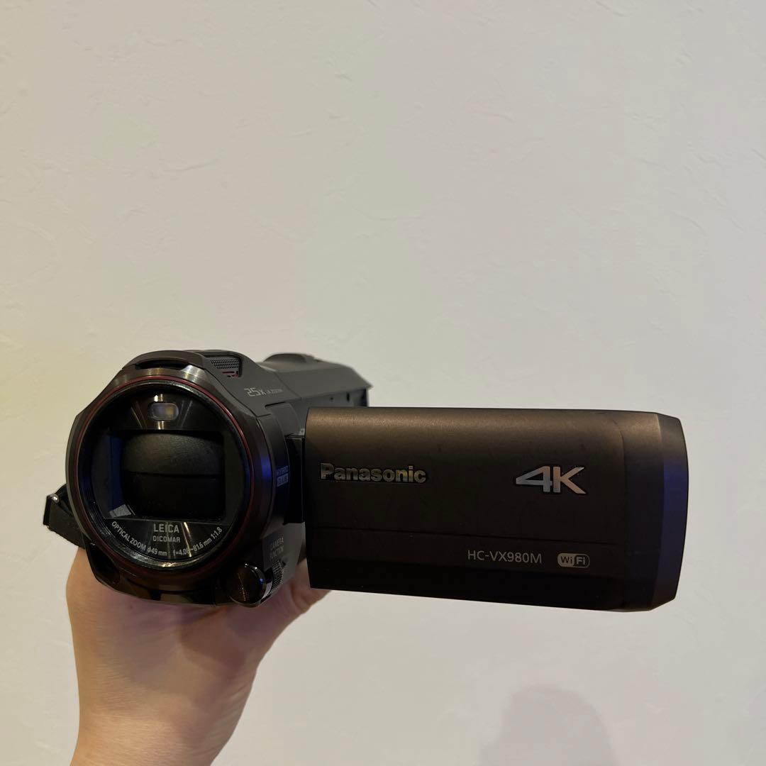【値下げ！】パナソニック デジタル4Kビデオカメラ HC-VX980M