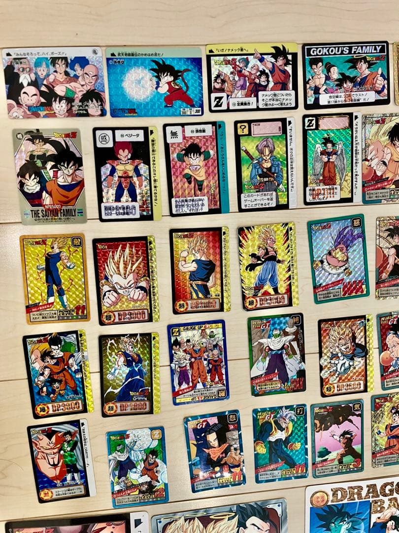 ドラゴンボール Z GTカードダス ジャンボカードダス アマダ PP セット