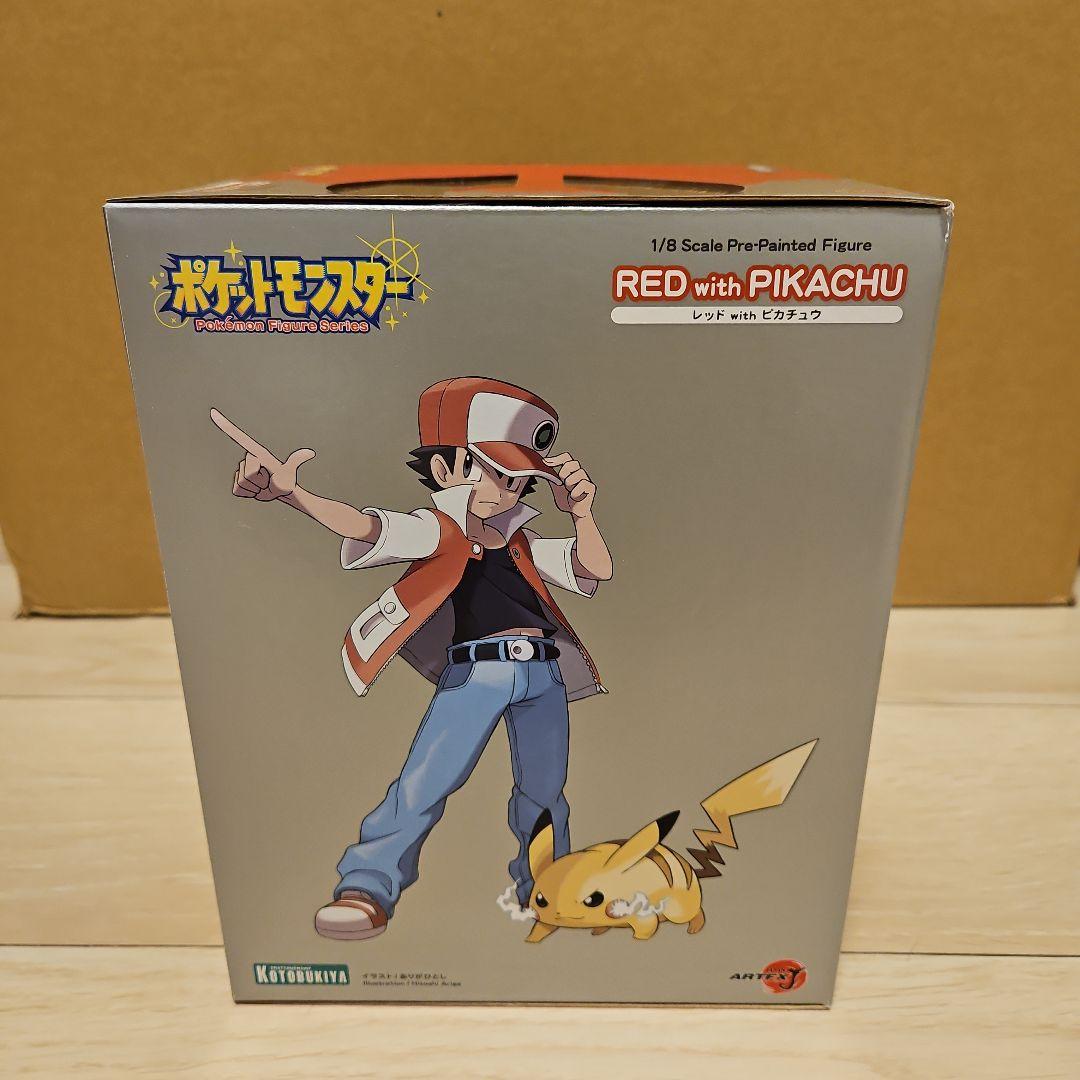 ポケモン レッド with ピカチュウ ARTFXJ 1/8フィギュア