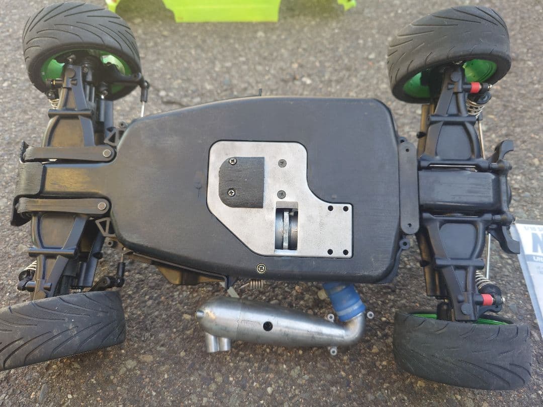 1/10タミヤ4WDエンジンバギー即走行可