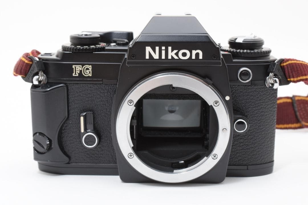 超美品 NIKON FG ブラック フィルム モルト新品交換済 M441