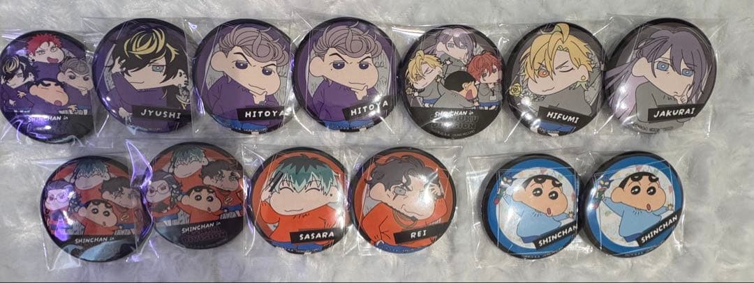 ヒプマイ 缶バッジ クレヨンしんちゃん