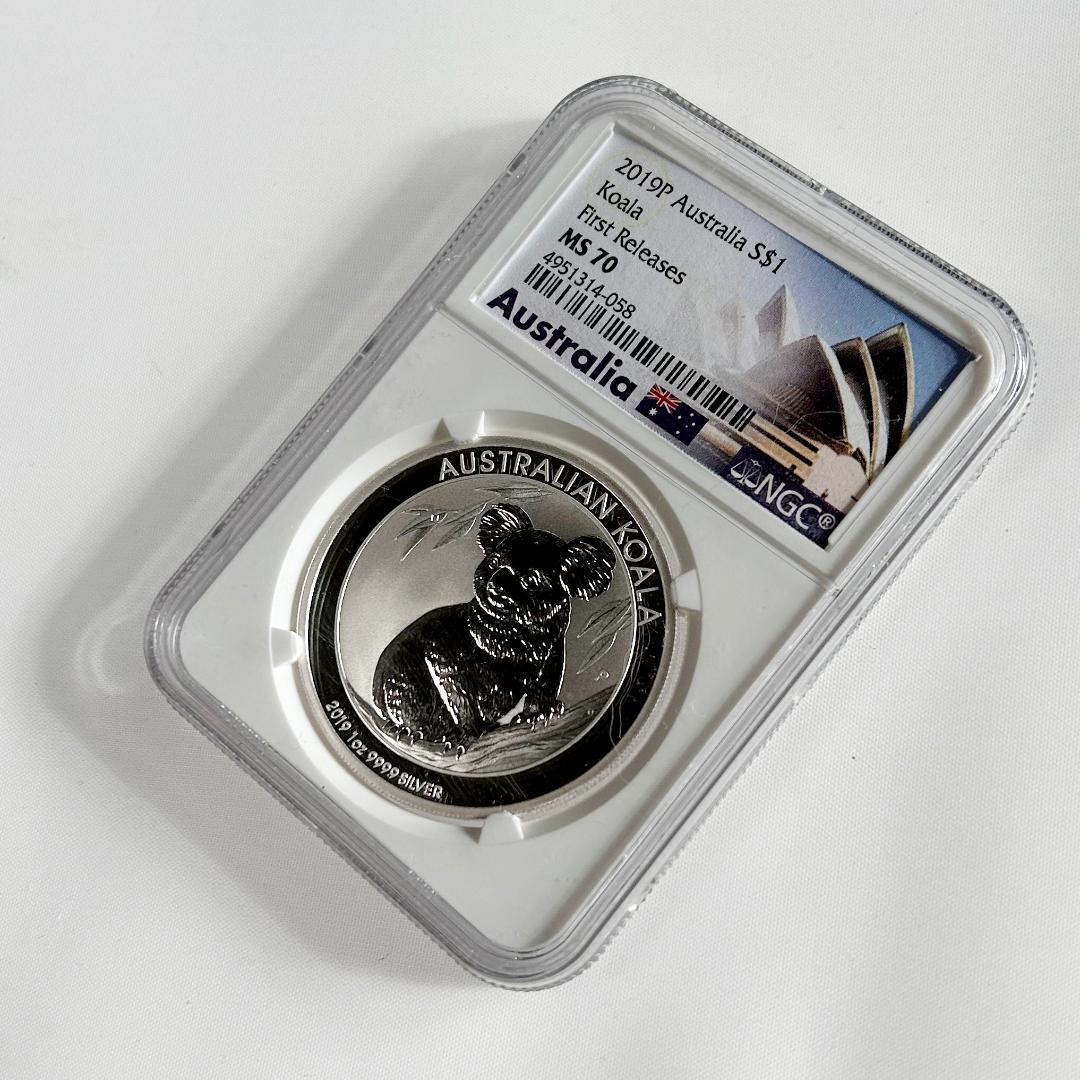 2019年 オーストラリアコアラ NGC MS70 4951314-058