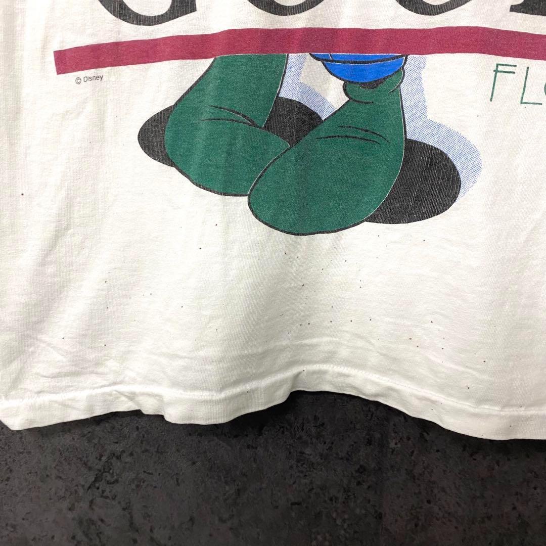 90s☆USA製古着☆【 ディズニー グーフィー タンクトップ】メンズXL