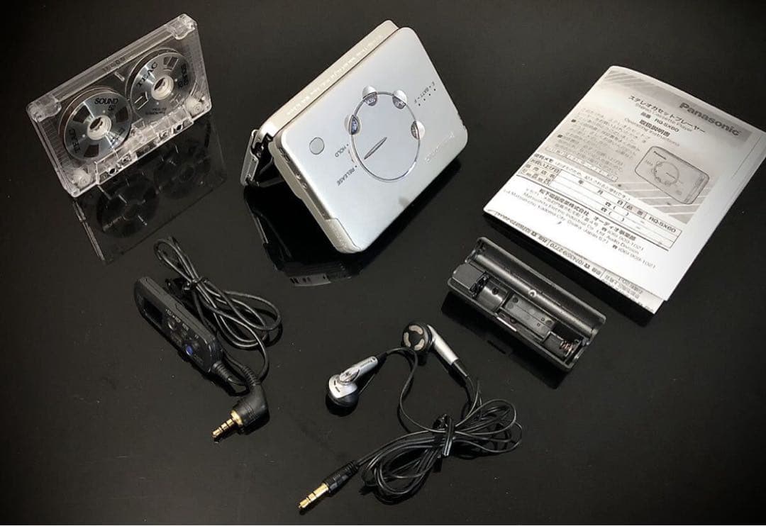 カセットウォークマンPanasonic RQ-SX60銀「整備済み、完動超美品」