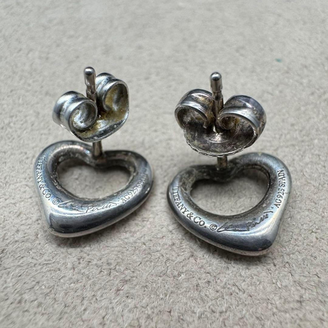 ティファニー silver925 ハート型 ピアス(両耳用)