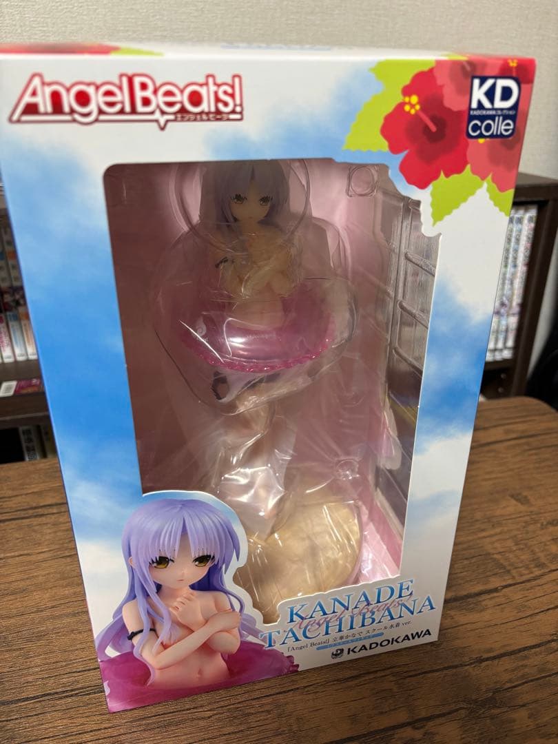 立華かなで スクール水着ver. フィギュア 特典のタペストリー付き