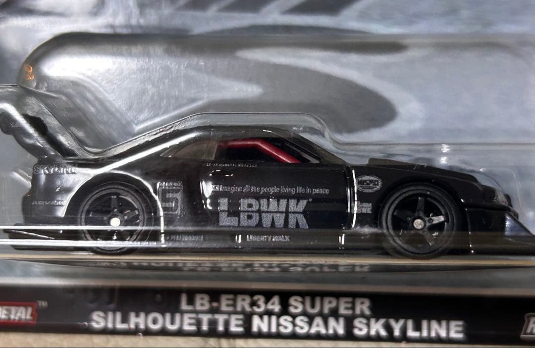 ホットウィール マウンテンドリフターズ　チェイス LBWK 34 SKYLINE