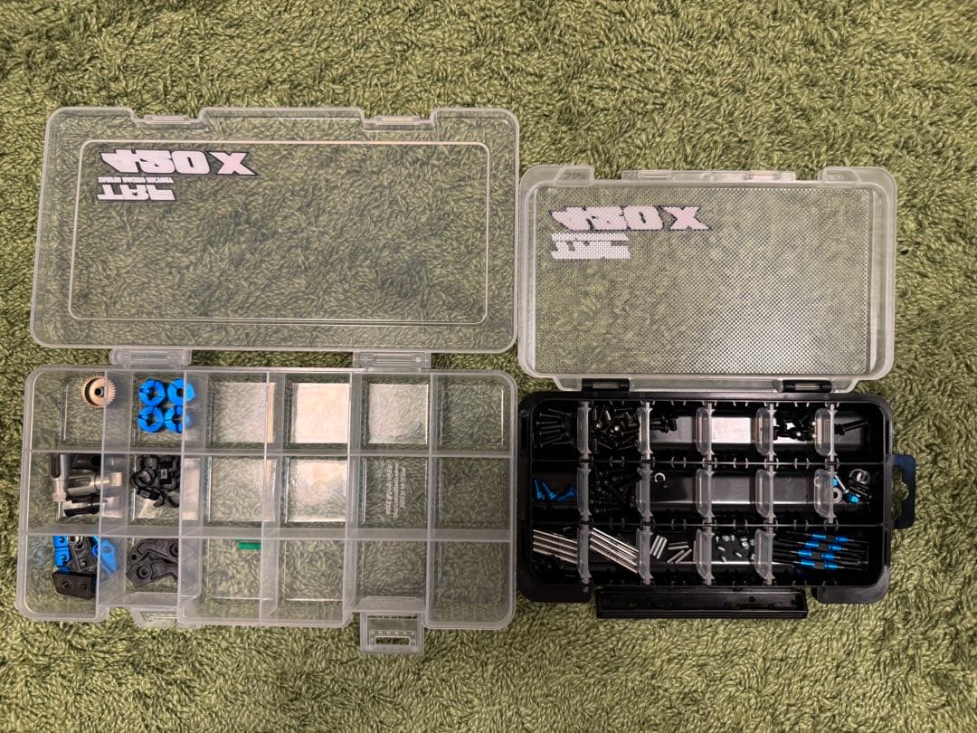 TAMIYA タミヤ TRF420X 予備純正パーツ多数付属