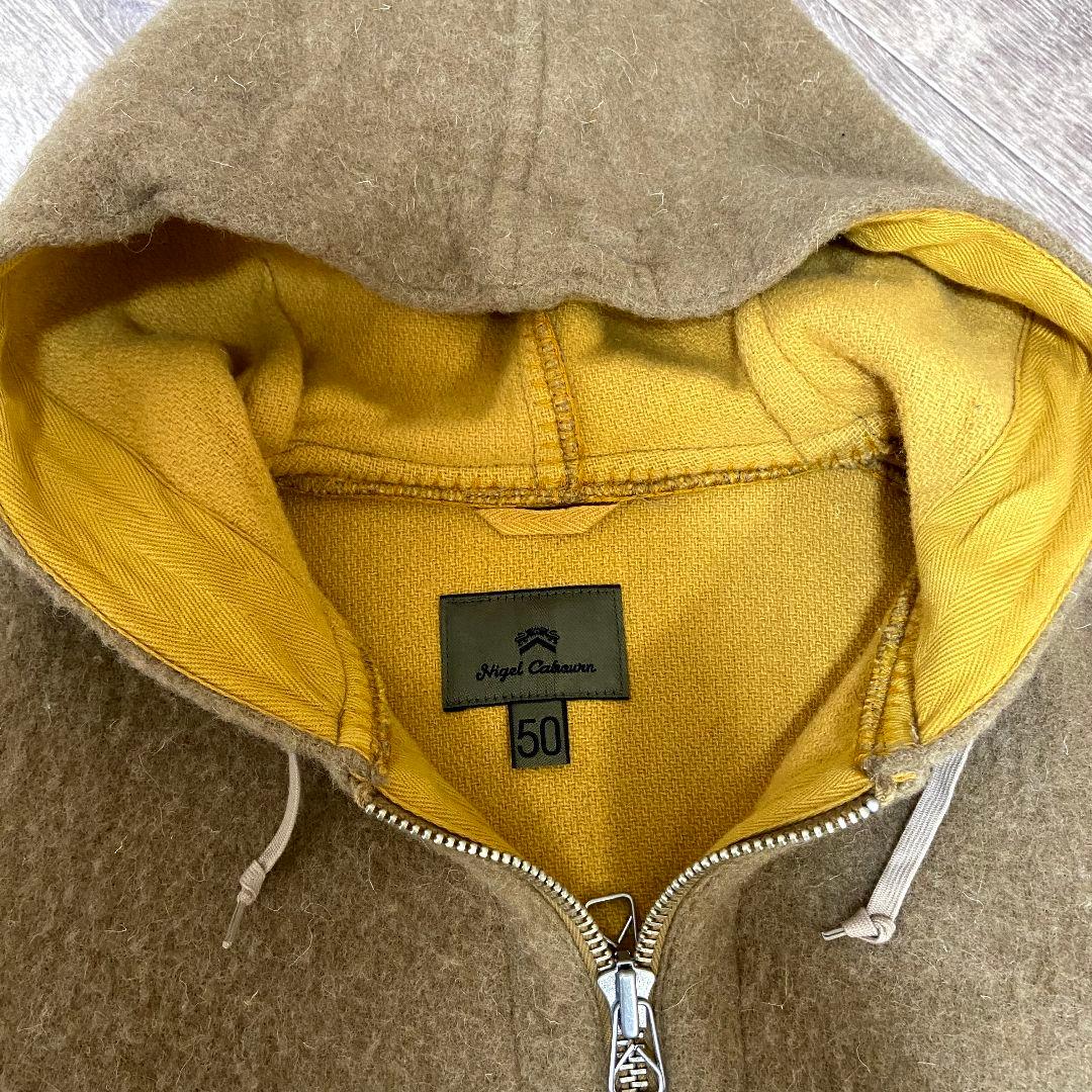 【現行】Nigel Cabourn　リバーシブルウォームアップコート　サイズ50