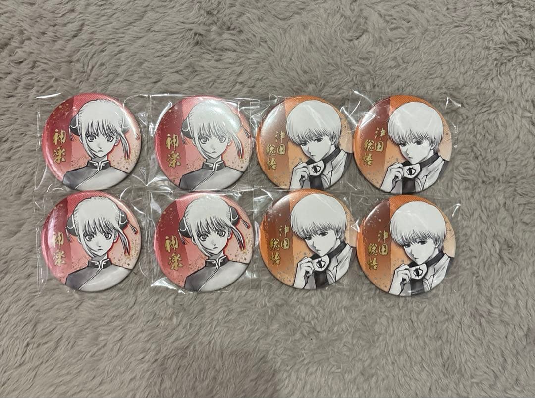 銀魂展　缶バッジセット