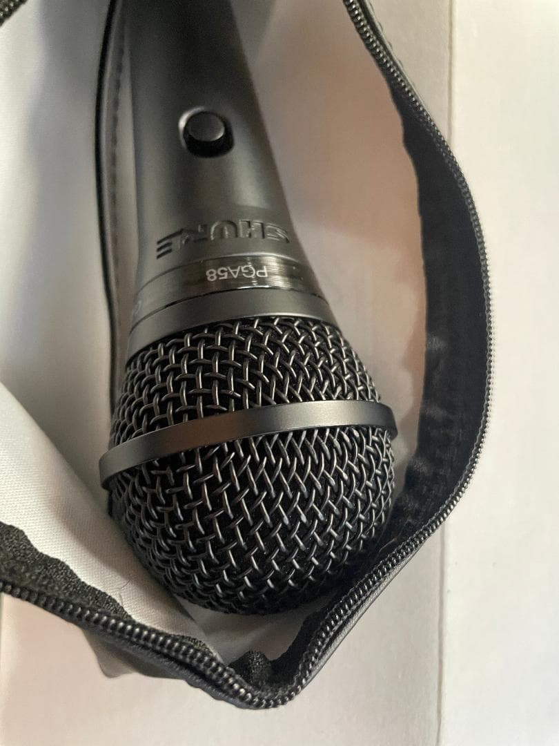【新品未使用】SHURE PGA58 ダイナミックマイク