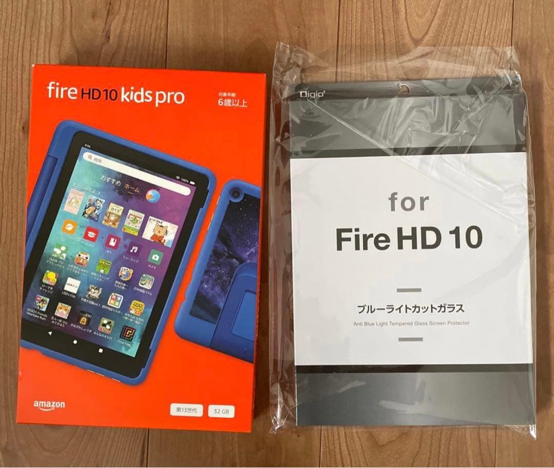 アマゾン Fire HD 10 キッズプロ ギャラクシー 対象年齢6歳