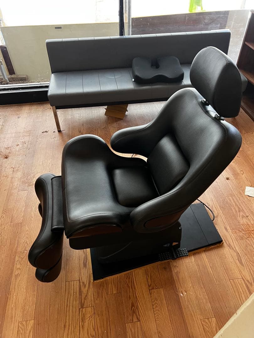 エルゴノミックリクライニングチェア 黒